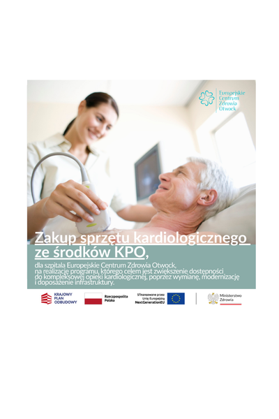 Postępy w realizacji projektu „Zwiększenie dostępności do kompleksowej opieki kardiologicznej poprzez modernizację i doposażenie infrastruktury Europejskiego Centrum Zdrowia Otwock”