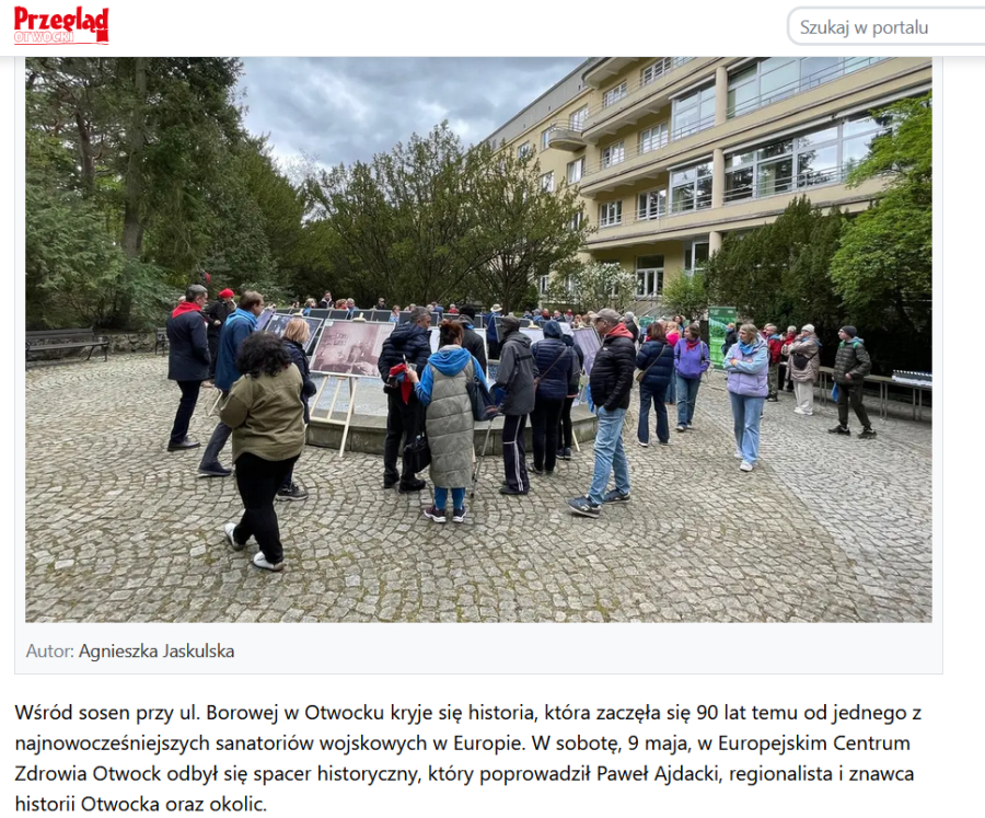 ECZ Otwock w Przeglądzie Otwockim: 90 lat historii naszego szpitala